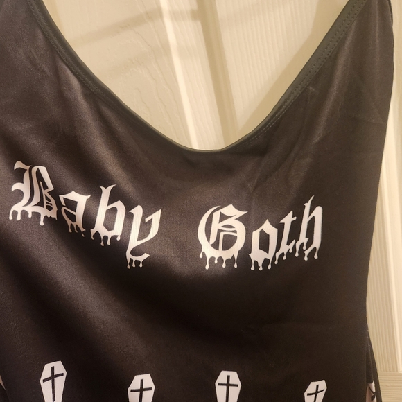 Too Fast "Baby Goth" Skater Dress - Picture 2 of 7
